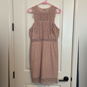 Dainty Hooligan Lace Mini Dress - Size Medium